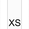 Etichetă textilă mărime XS