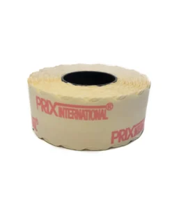 Etichete autoadezive cu adeziv permanent, dimensiune 26×12mm, colturi rotunjite, 1500 etic/rola, albe