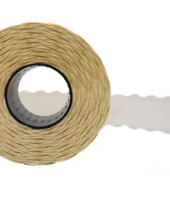 Etichete autoadezive cu adeziv permanent, dimensiune 26×12mm, colturi rotunjite, 1500 etic/rola, albe